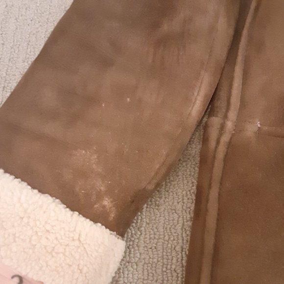 Beautiful Vintage Shearling Sheepskin- 100% Real/High Quality-Women's Size S - Picture 9 of 10